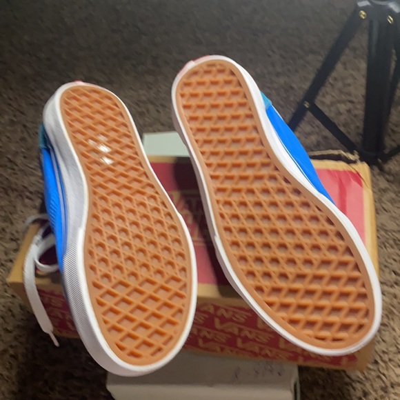 Teal/Turquoise kids vans 3.0 - Picture 2 of 3